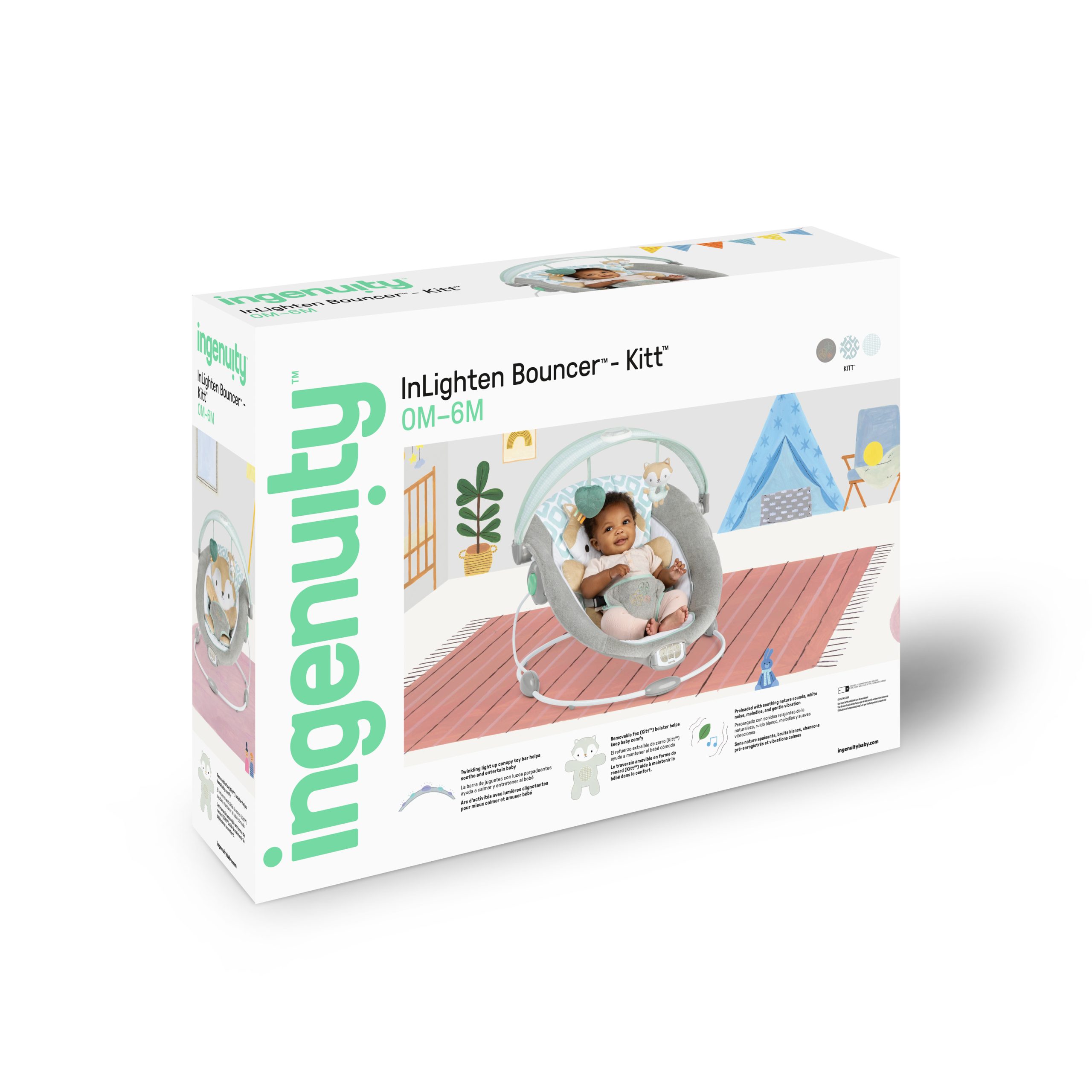 Bouncer con Luces Nate - Imagen 2