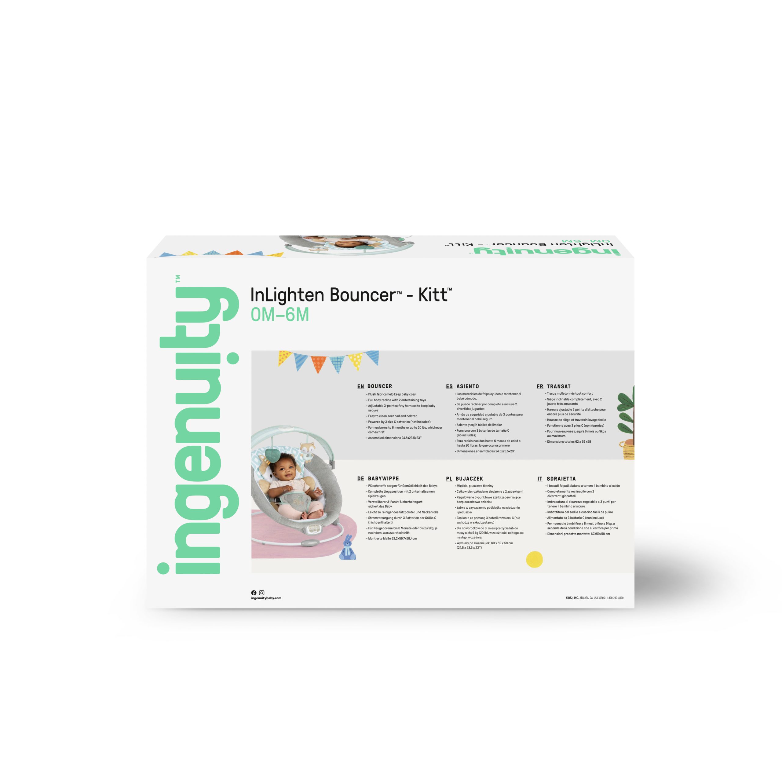 Bouncer con Luces Nate - Imagen 4