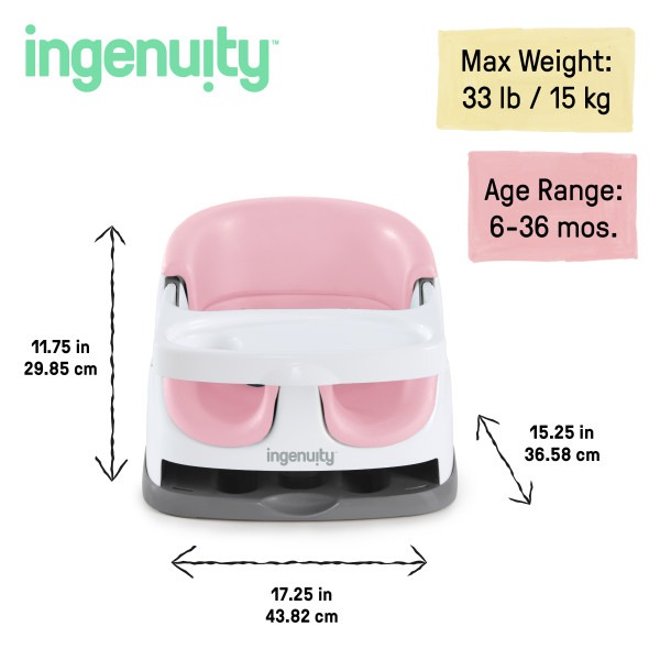 Silla Baby Base Compacta 2 en 1 Peony - Imagen 2