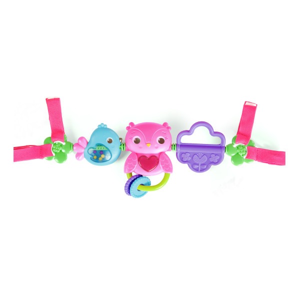 Barra De Juguetes para Carriola Rosa - Imagen 3